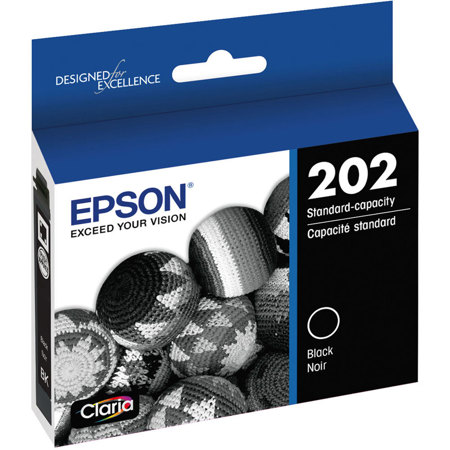 Epson 202 Black Inkjet Cartridge with Sensor