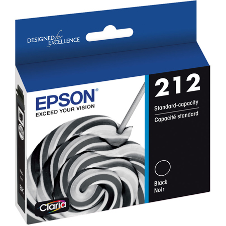 Epson Claria 212 Standard-Capacity Black Ink Cartridge