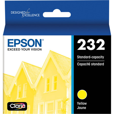 Epson Claria T232 Standard Yellow Ink Cartridge for Expression Home & WorkForce