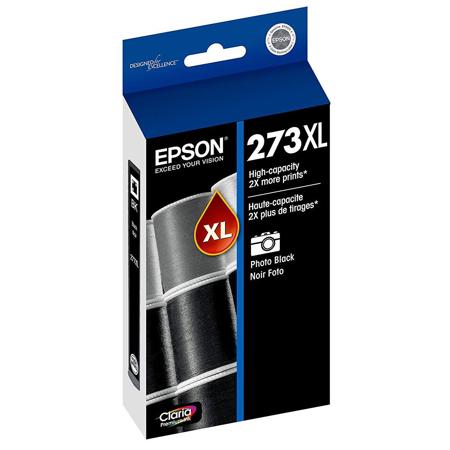 Epson 273XL Claria Premium XL (High-Capacity) Photo Black Ink Cartridge