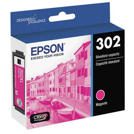 Epson 302 Magenta Inkjet Cartridge with Sensor