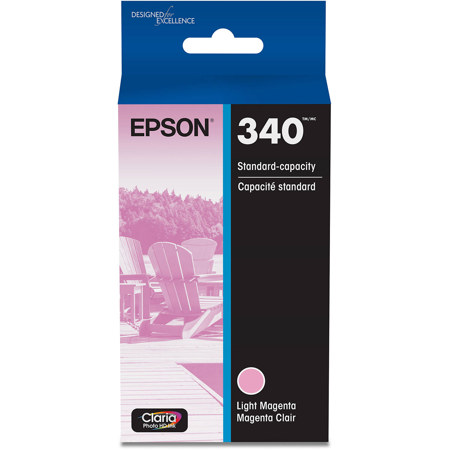 Epson Claria Photo HD 340 Standard Light Magenta Ink Cartridge for XP8800