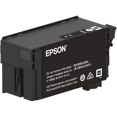 Epson Ultrachrome XD2 Black Ink Cartridge for SureColor T5170 & T3170, 80ml