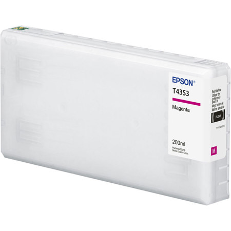 Epson T43S UltraChrome D6r-S 200ml Ink Cartridge for SureLab D870 Printer Magenta