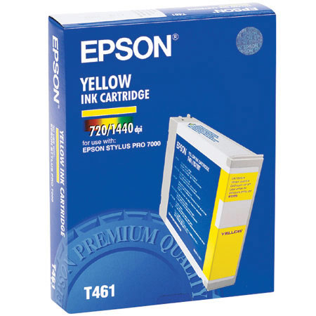 Epson T461011 Yellow Ink Cartridge for Stylus Pro 7000