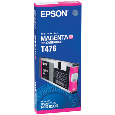Epson T476011 Cartridge for Stylus Pro 9500, Magenta