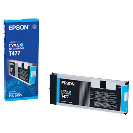 Epson T477011 Cartridge for Stylus Pro 9500, Cyan