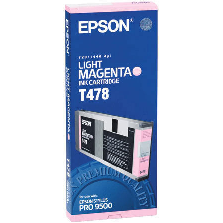Epson T478011 Cartridge f/ Stylus Pro 9500, Magenta