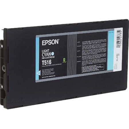 Epson T516011 Cartridge, Stylus 10000/10600, Light Cyan
