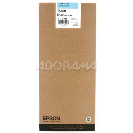 Epson T516201 Cartridge, Stylus 10000A/10600 Light Cyan
