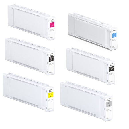 Epson UltraChrome PRO6 1.6L Ink Cartridge Set for SureColor P8570DL Printer