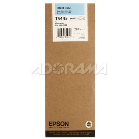 Epson T544500 220ML UltraChrome Cartridge, Light Cyan