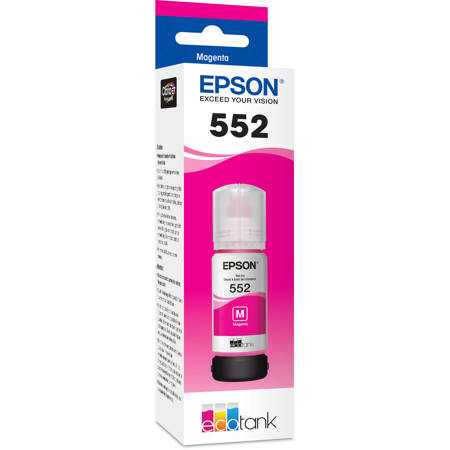 Epson 552 Claria ET Premium 70mL Ink Bottle, Magenta