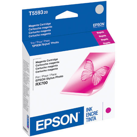 Epson T559320 Stylus RX700 All-in-One Cartridge,Magenta