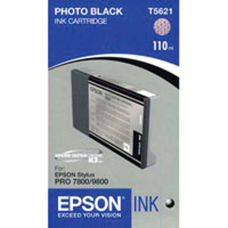 Epson T562100 110ml UltraChrome K3 Cartridge, Black