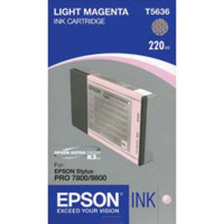 Epson T563600 220ml K3 Light Magenta Cartridge