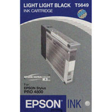 Epson T564900 Stylus Pro Cartridge, Light Black