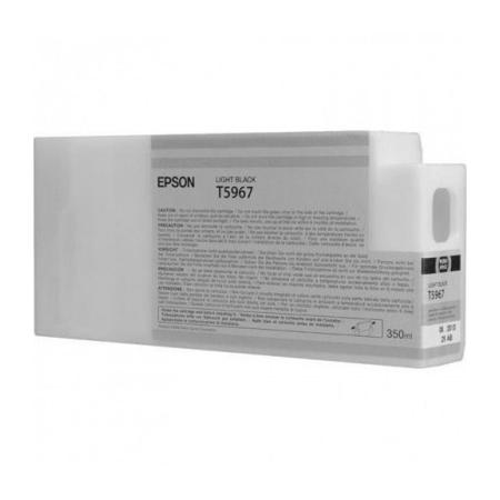 Epson T596700 HDR 350ml Light Black Resin Pigment Ink f/7890, 7900, 9890 & 9900