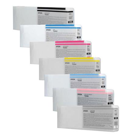 Epson T636K UltraChrome HDR Photo Ink Set, f/7890/9890/7900/9900