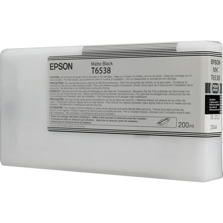 Epson Stylus Pro 4900 Ink Cartridge, 200ml, Matte Black