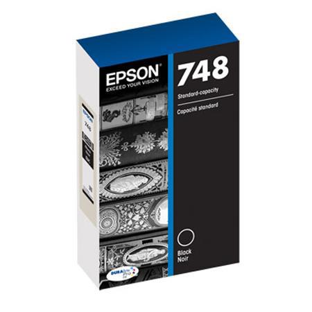 Epson 748 Standard Capacity Black Ink Cartridge