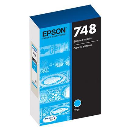 Epson 748 Standard Capacity Cyan Ink Cartridge