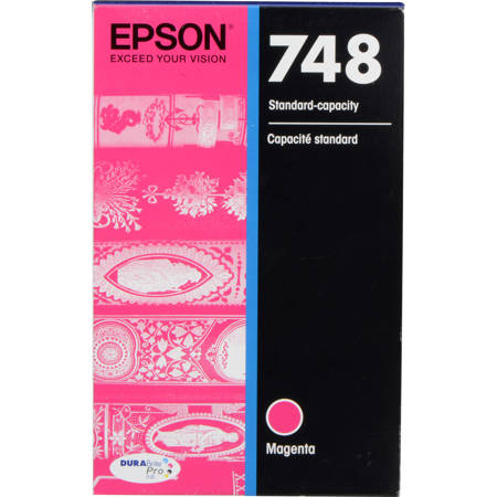 Epson 748 Standard Capacity Magenta Ink Cartridge