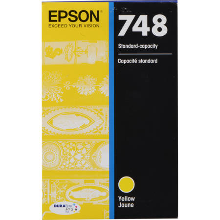 Epson 748 Standard Capacity Yellow Ink Cartridge