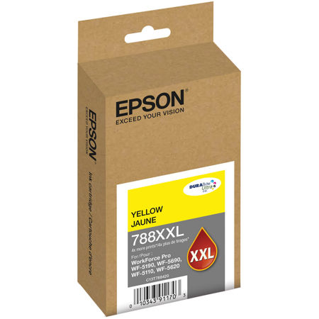 Epson T788XXL DURABrite Ultra Extra High-Capacity Yellow Ink Cartridge