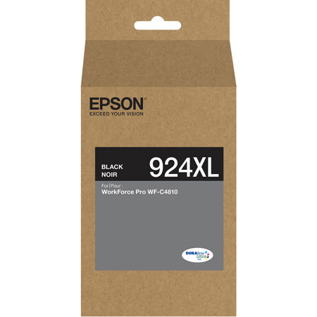 Epson DURABrite Ultra T924XL High-Capacity Black Ink Cartridge for WF-C4810