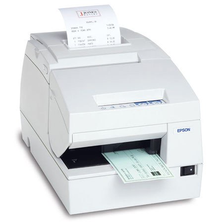Epson TM-H6000III Receipt Printer, MICR, Cool White