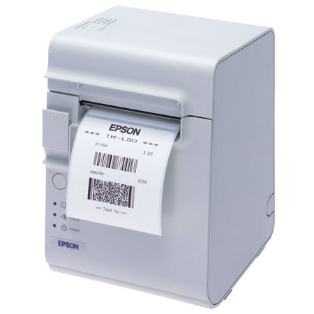 Epson TM-L90P Label Printer with Ethernet, Cool White