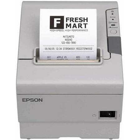 Epson TM-T88V Direct Thermal Printer, USB, White