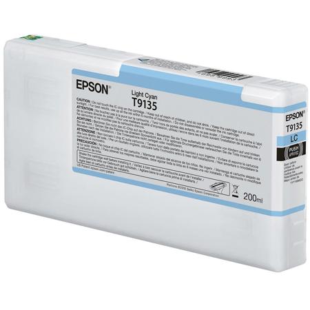 Epson Ultrachrome HDX 200ml Light Cyan Pigment Ink Cartridge for SC-P5000