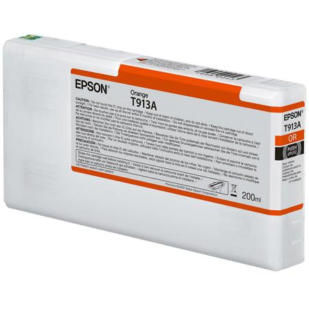 Epson Ultrachrome HDX 200ml Orange Pigment Ink Cartridge for SC-P5000