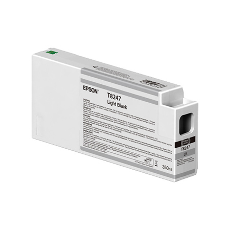 Epson T824 UltraChrome HD/HDX 350ml High-Capacity Ink Cartridge Light Black