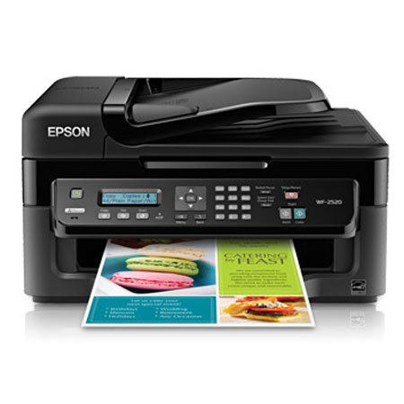 Epson WorkForce WF-2520 All-in-One Printer - Print, Copy, Scan, Fax