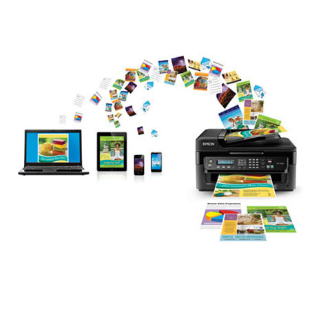 Epson WorkForce WF-2530 Wireless Color All-in-One Printer - Print/Scan/Copy/Fax