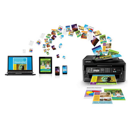 Epson WorkForce WF-2540 All-in-One Printer - Print, Copy, Scan, Fax