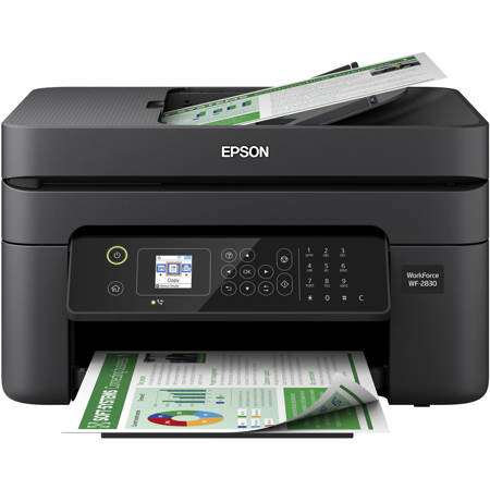 Epson WorkForce WF-2830 Wireless Color All-In-One Inkjet Printer,Copy, Scan, Fax