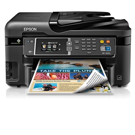 Epson WorkForce WF-3620 All-in-One Inkjet Printer