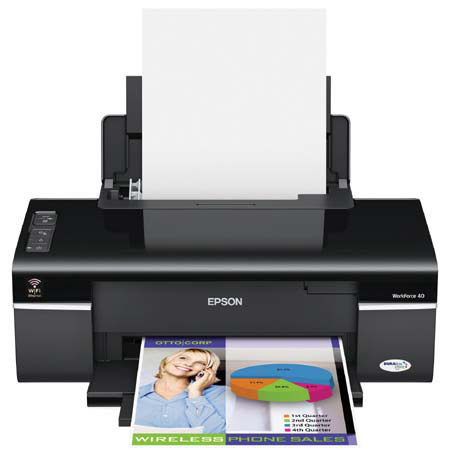 Epson C11CA27201 Workforce 40, 4 Color, 8.5in Printer