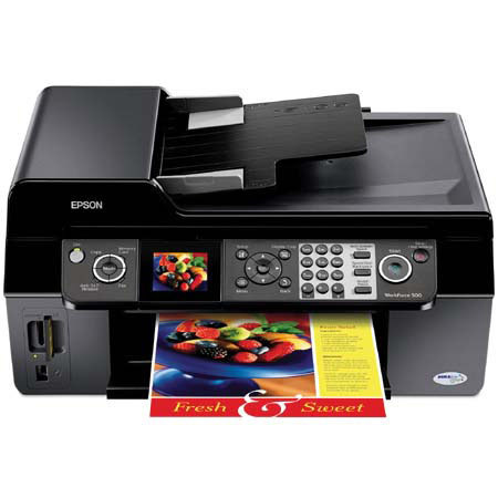 Epson C11CA40201 Workforce 500 All-in-One Color Printer
