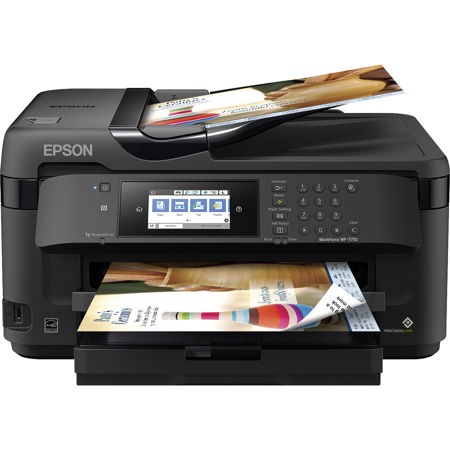 Epson WorkForce WF-7710 Wide-Format All-in-One Inkjet Printer - Refurbished