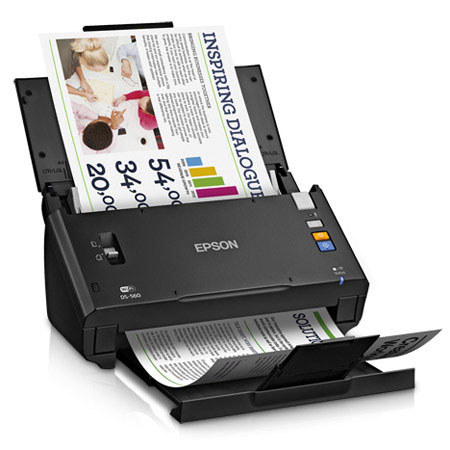 Epson WorkForce DS-560 Wireless Color Document Scanner