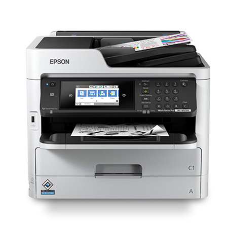 Epson WorkForce Pro WF-M5799 MFP Supertank Monochrome Printer Bundle w/Ink Pack