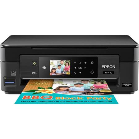 Epson Expression Home XP-440 Wireless Color Small-in-One Inkjet Printer
