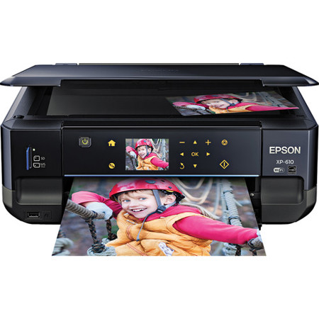 Epson Expression Premium XP-610 Wireless SmAll-in-One Inkjet Printer