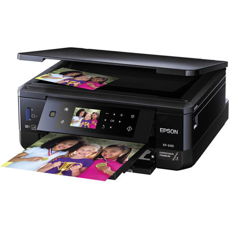 Epson Expression Premium XP-640 Small-in-One Inkjet Printer - Print, Scan, Copy