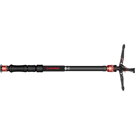 IFOOTAGE COBRA 3 Strike A150S III + マウント iFootage Cobra 3 Strike A150S-III 3-Sec Al Monopod with Low